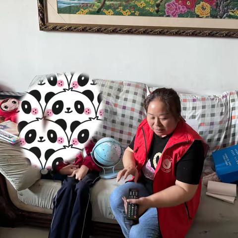 用爱结对，杨何村妇联“爱心妈妈”助力留守困境儿童前行