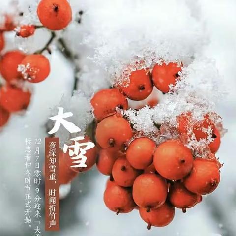 【祥安名府幼儿园】时至大雪，共享“食”光——食育课程《冰糖葫芦》