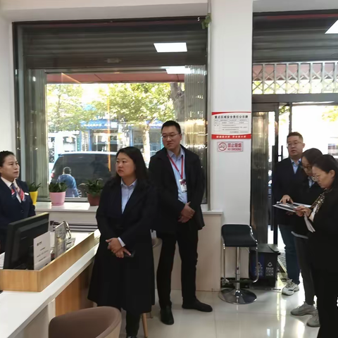 雷晓玲副总经理深入城区分公司调研指导