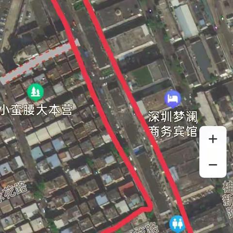 观澜街道新澜社区综合市场经济街区道路走向规划方案