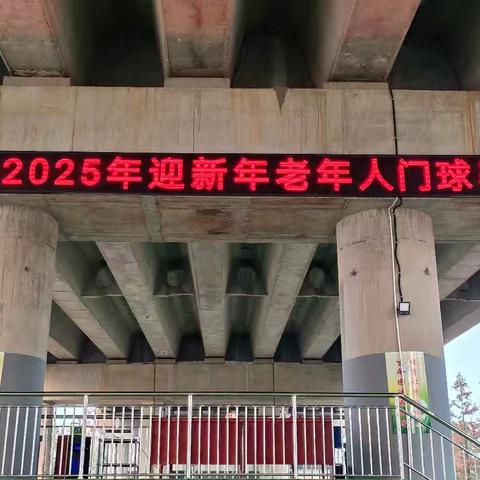 德安县2025年"迎新春"老年人门球赛