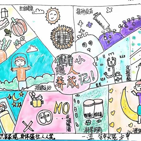 实验小学南校 “健康小超人养成记” 暨第37个爱国卫生月项目式活动