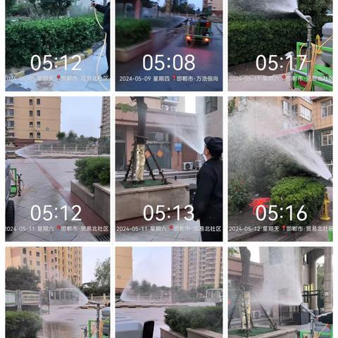 贸易北社区一周工作总结5月6-12日