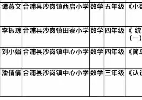 课改青年赛风采——记2023年合浦县小学数学科“课改杯”青年教师课堂教学决赛（西片）