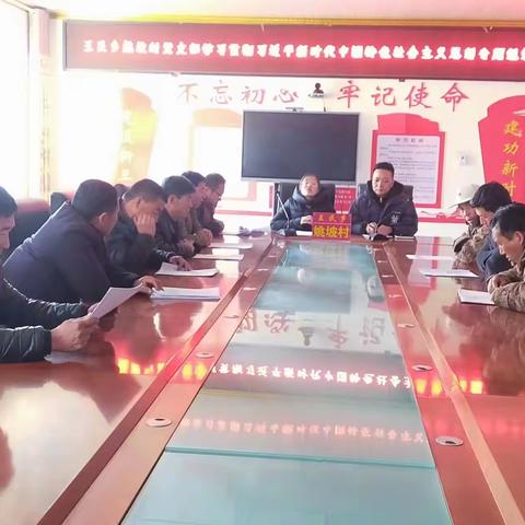 王民乡姚坡村党支部学习贯彻 习近平新时代中国特色社会主义思想专题组织生活会