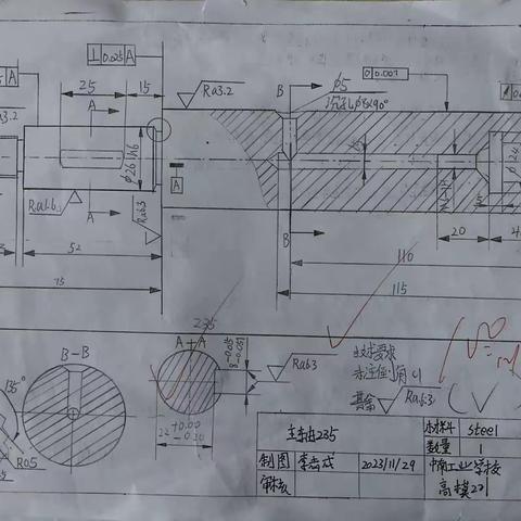 高模221主轴235优秀作业²