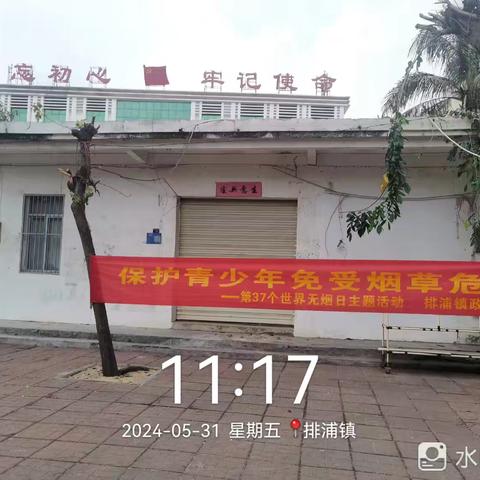 排浦镇开展第37个“世界无烟日”宣传志愿服务活动