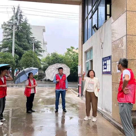 【平安型社区】凤鸣镇五二三社区：开展防汛工作，筑牢汛期防线