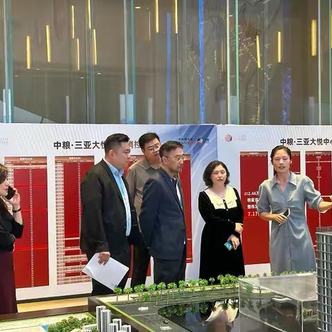 百家挂帅营销系列——海南分行黄文晖副行长实地营销三亚大悦城购物中心