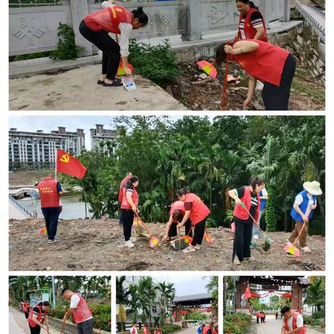 党建领航践初心 城乡携手美家园——牙叉镇城西社区党员助力乡村环境卫生整治行动
