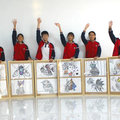 绚！悦悦、轩轩们的画展来了