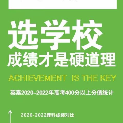 高考复读！英泰靠谱！