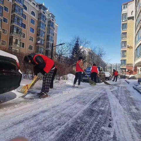 文明实践我行动—建筑街道林园社区开展学雷锋志愿服务活动