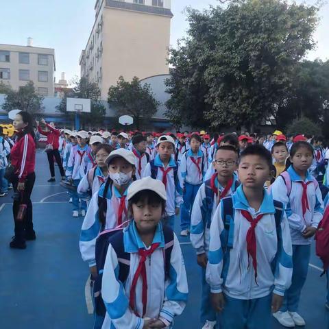 第七小学五六年级秋游研学活动