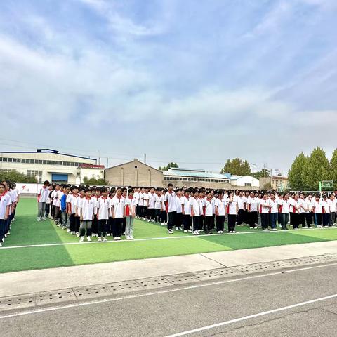 活力体操展风采  朝气蓬勃向未来 一一岳滩一中2023年秋校园广播操比赛