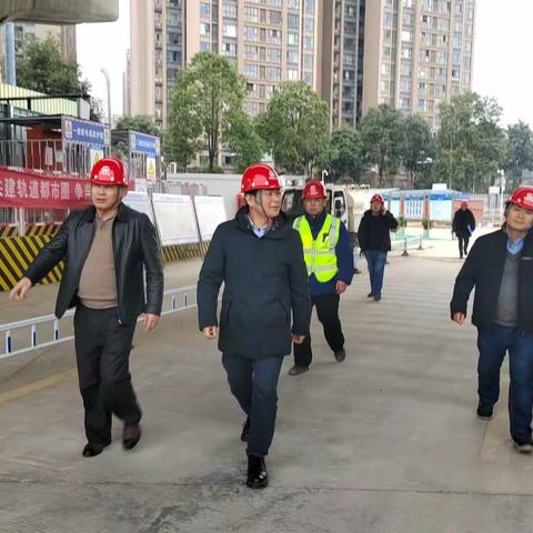 凤凰山街道主要领导带队开展工地安全生产工作检查