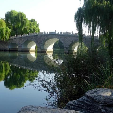 镜头前的大明湖之六——明湖数桥