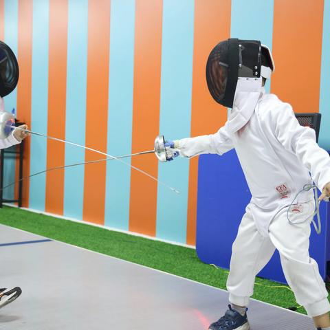 击剑训练精彩照片（一）