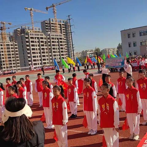 岘山小学五年级一班运动会