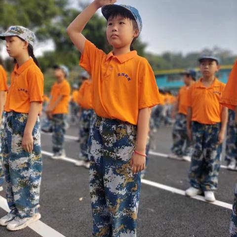 少年当磨砺，青春正飞扬|莲南小学四（3）班军训活动