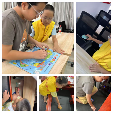 井冈山市拿山镇沟边村阳光驿站开展“缤纷夏日，暑期能量站”主题活动集锦二