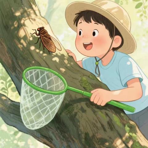 夏日“蝉”林——宜辉幼儿大二班