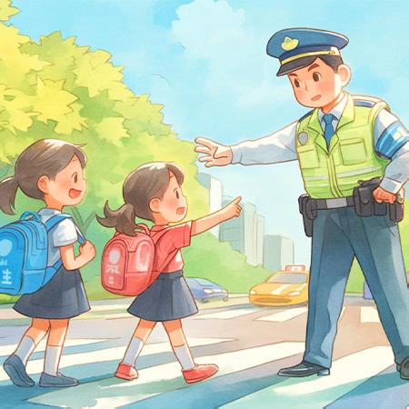 安全“童”行 守护成长——北赵寨小学交通安全教育主题班会