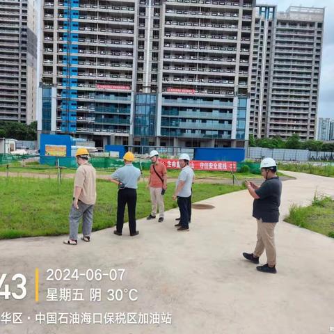 市质安站人防科对高考考场周边在建工地进行巡查检查