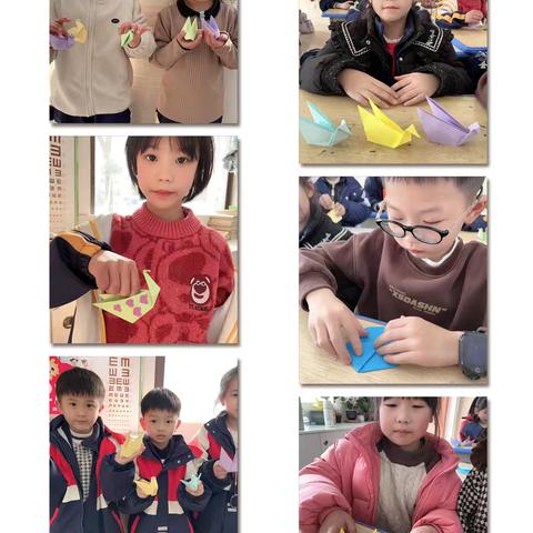 折出快乐    叠满回忆——一年级趣味折纸