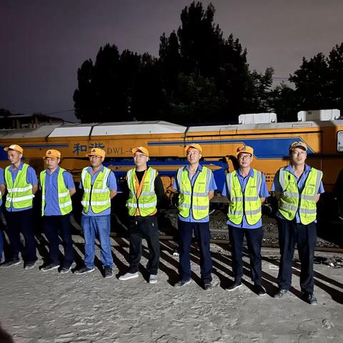 机械化线路一车间高质量推进西户铁路提速改造施工任务