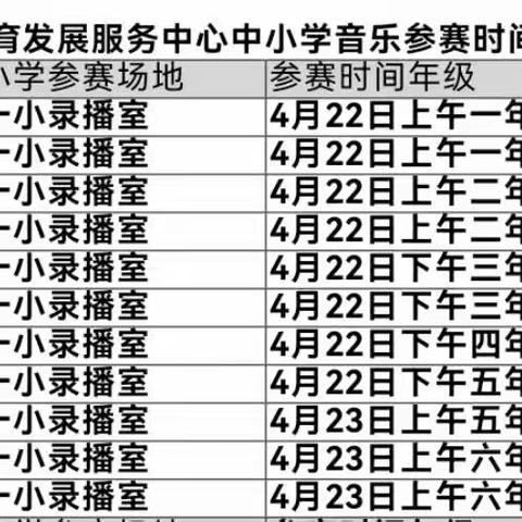 走进音乐课堂                             ——教育中心小学音乐课堂教学竞赛