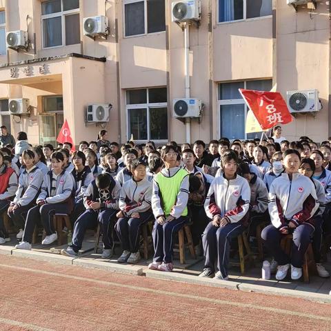 激情跑操  燃爆青春 ——倴城初中八年级跑操汇演