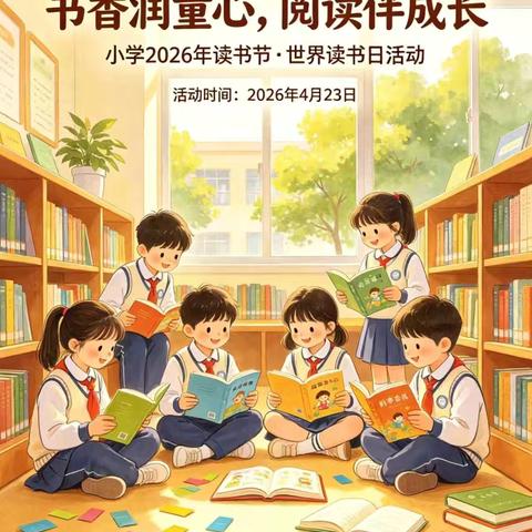 莒南县大店镇花园小学“书香润童心，阅读伴成长”——世界读书日主题活动