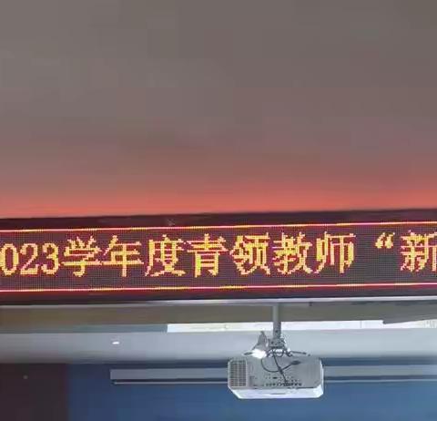 青蓝同辉，逐梦启航—沂河实验小学开展2022-2023学年度青领教师“新课标·新课堂”展评活动