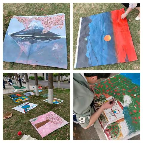 初中部“活动育人”工作简报之美术活动（三）