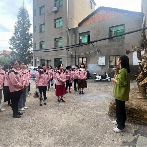 参观“红色名村”莲塘镇斗门村陈庚兵团斗门指挥部旧址 淬炼党性，践行初心——南昌县第三幼儿园党支部11月主题党日活动