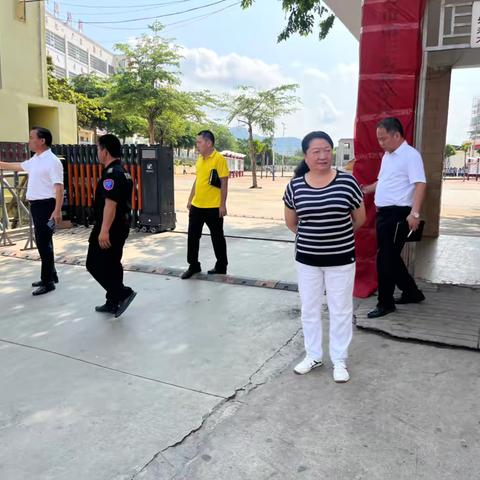 深耕细察保安全 聚焦教育促提升——省市教育领导实地检查东方市广坝农场中心学校