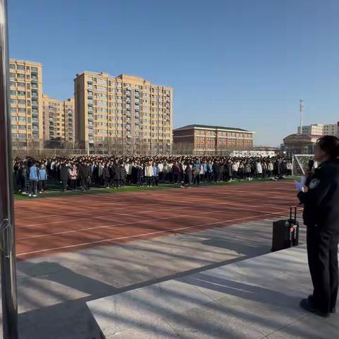 教联体聚力护平安 家校社同心筑防线——滨海新区大港六中禁燃安全主题宣讲活动