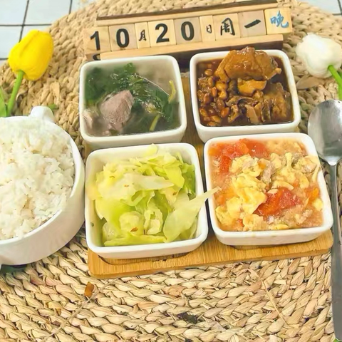 惠东县吉隆实验学校食堂第八周美食播报