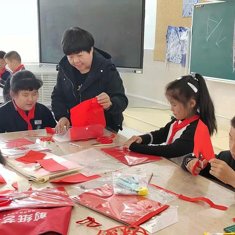 剪纸艺术走入雁阳小学