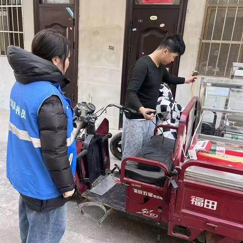 【高新细柳】网格员开展电动车消防安全巡查