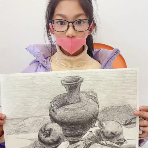 东方才子-素描班学员作品展示