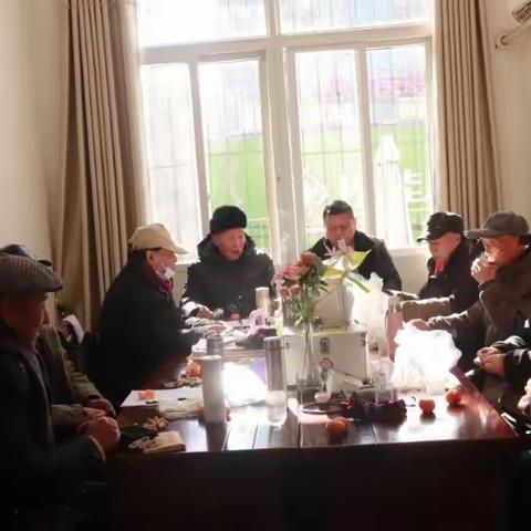 黄陂区太极拳协会2024年元月23日党支部党员生活会