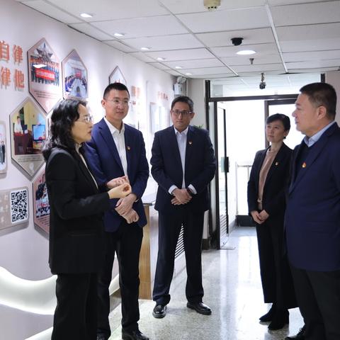 省分行纪委书记张济华一行赴太原分行开展纪检工作调研