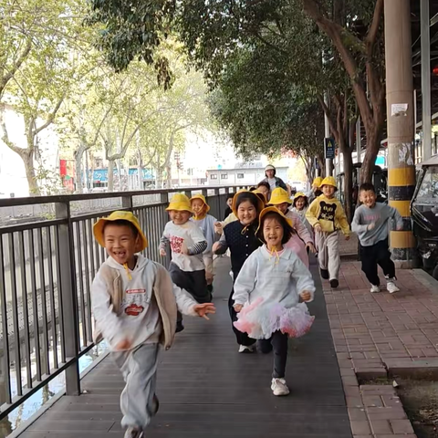 用脚步拥抱春天