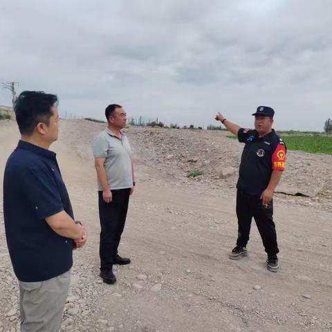 甘州区政法委副书记张晓明督查铁路沿线工作 成功调解河道清理矛盾