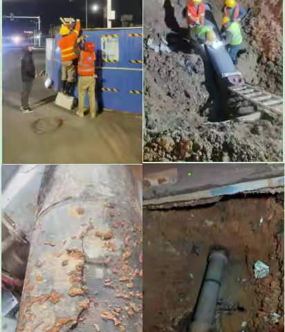 昼夜奋战 筑牢供水保障网