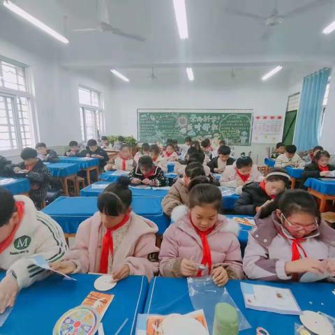 潘集区实验小学课后服务之科学探究课                                            ——走马灯