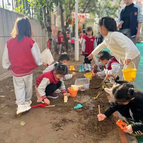 裕华区第七幼教集团户外教研活动