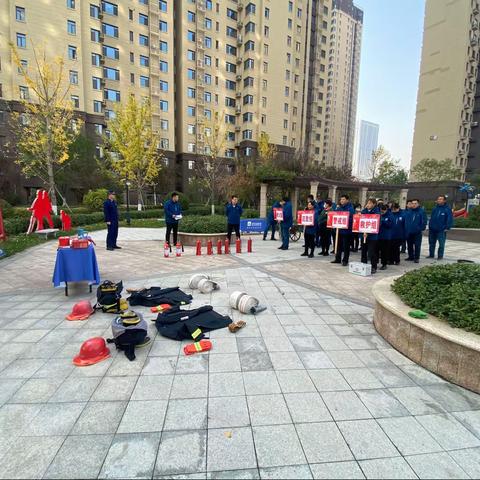 以“演”筑防 防患未“燃”——共筑辖区平安“防火墙”